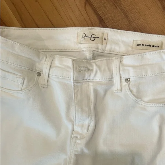 Jessica Simpson White Skinny Jeans - Picture 4 of 6